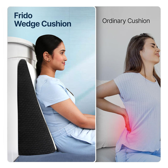 Frido Ultimate Wedge Cushion – Premium Comfort & Support for All-Day Sitting