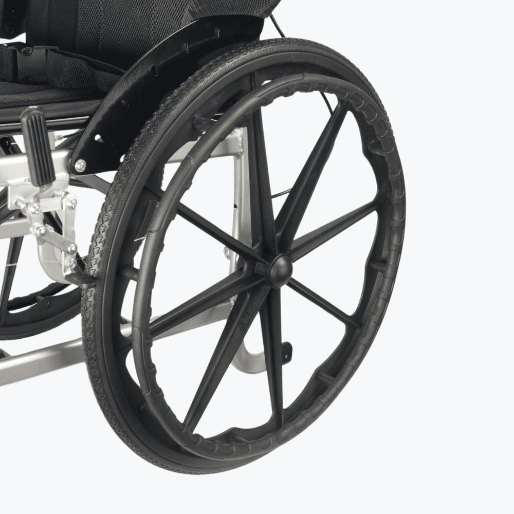 Durable wheelchair with mag wheels India