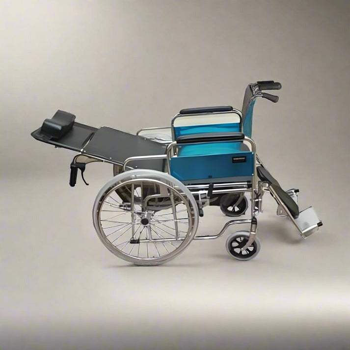 Karma Rainbow 8 Reclining Wheelchair with Commode | Multi-Function Wheelchair