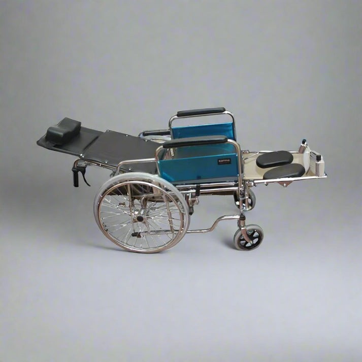 Karma Rainbow 8 Reclining Wheelchair with Commode | Multi-Function Wheelchair