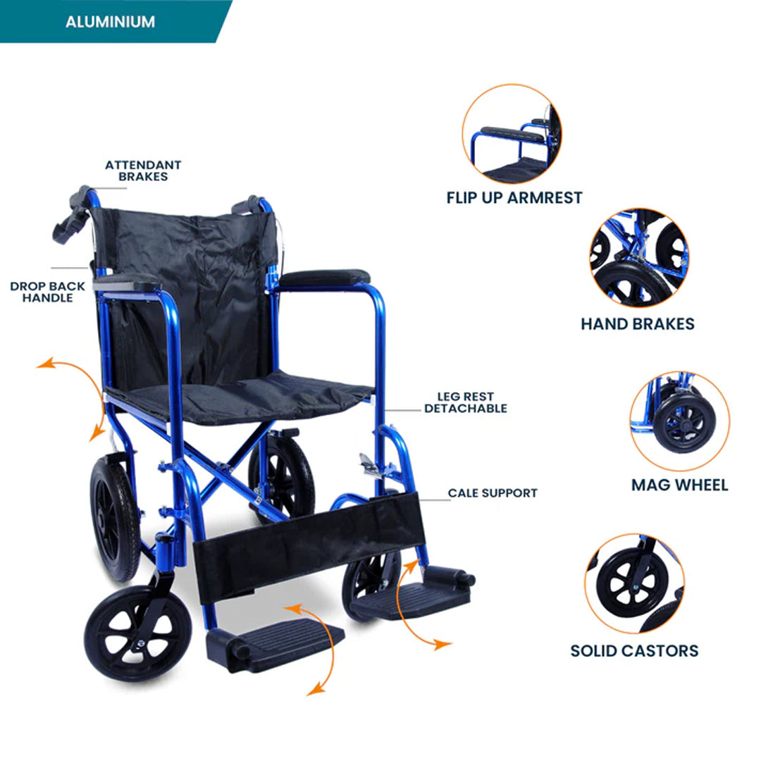 Arrex Felix Basic Aluminium Wheelchair