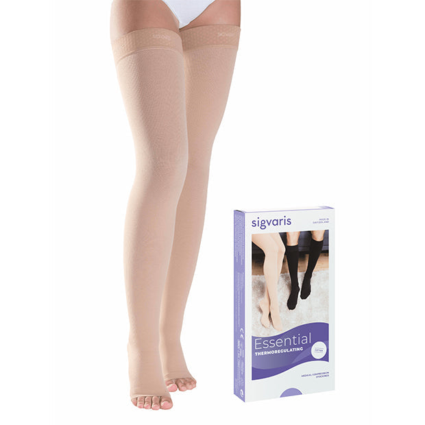 Sigvaris Class 2 Compression Stockings – Thigh Length