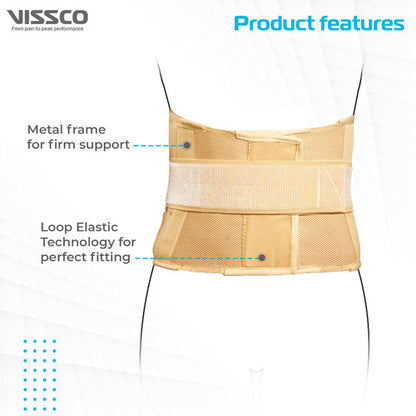 Vissco 0106 Deluxe Eco Frame Back Support