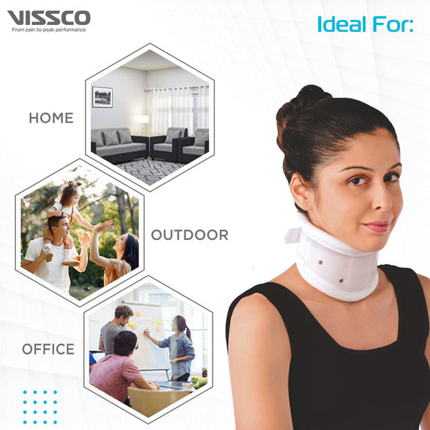 Vissco 0309 Firm Cervical Collar - Adjustable Height