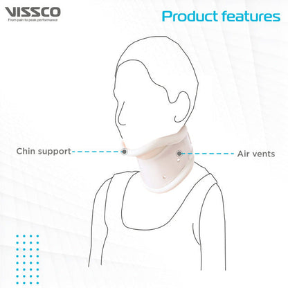 Vissco 0310 Firm Cervical Collar With Chin Support