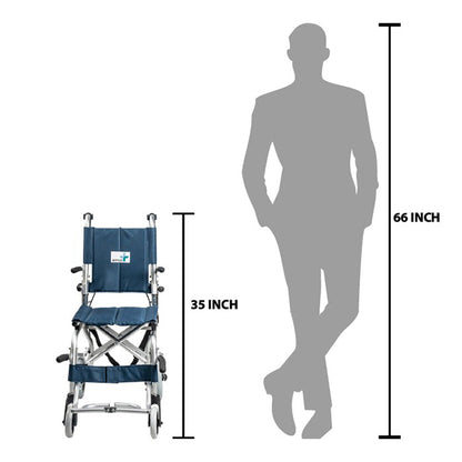 Arrex Tino - X Compact Aluminium Foldable Wheelchair