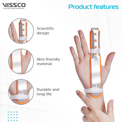 Vissco 0631 Finger Splint Long (Firm Support)