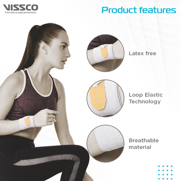 Vissco 0603 Wrist Binder With Double Lock (Mild Support)