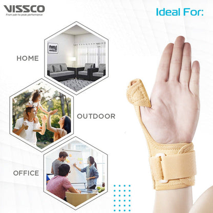 Vissco 0643 Thumb Spica Support for Both Left/Right