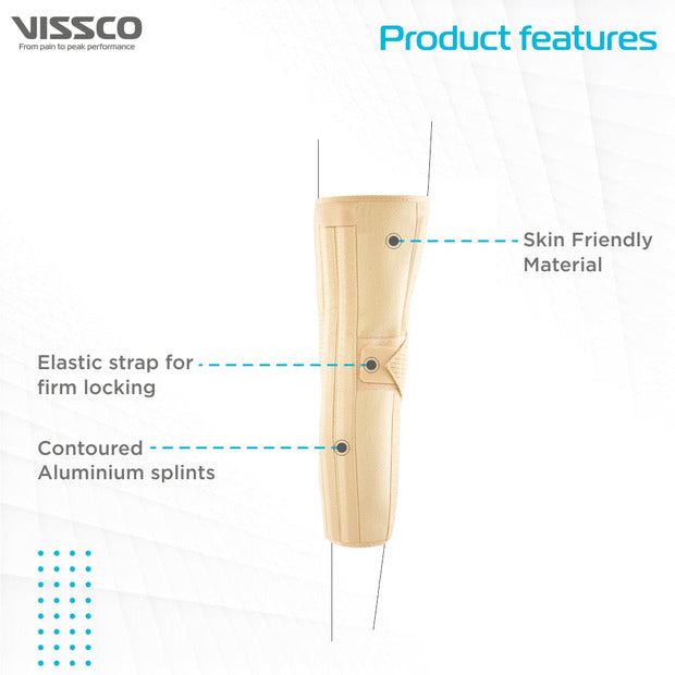 Vissco 0701 Knee Brace - Long (19" Brace)