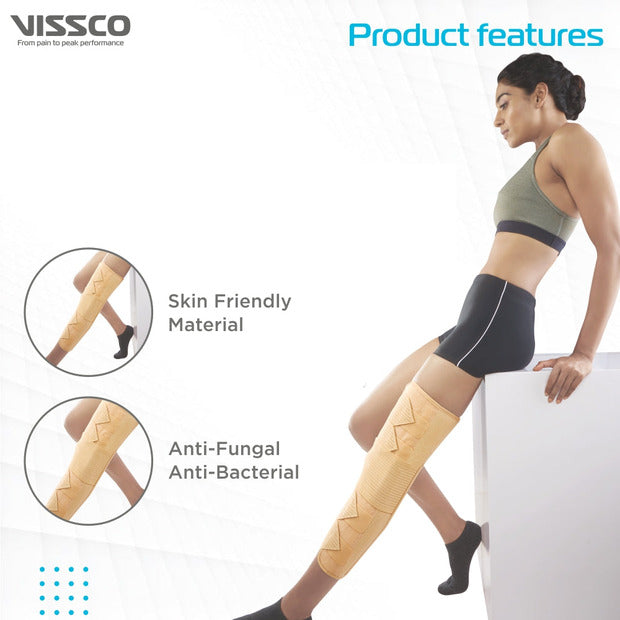 Vissco 0701 Knee Brace - Long (19" Brace)