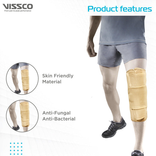 Vissco 0702 Knee Brace - Short (14" Brace)