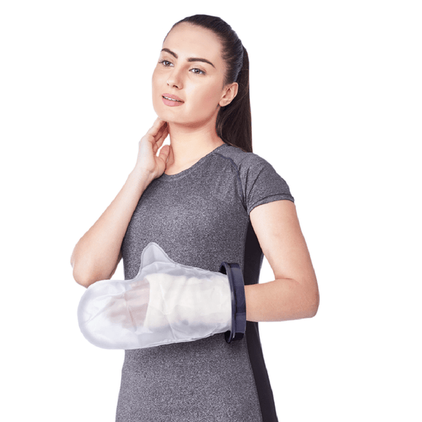Vissco 0825 Cast Cover for Left & Right Hand | Protects Bandage from Water Exposure during Bath & Shower