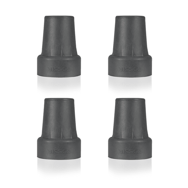 Rubber Tips/Shoes for Crutches 0915AP Pack Of 4
