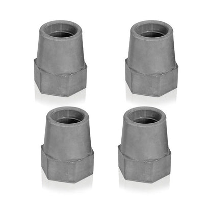 Vissco 0915C4 Rubber Tips/Shoes For Walker Plain (PACK OF 4)