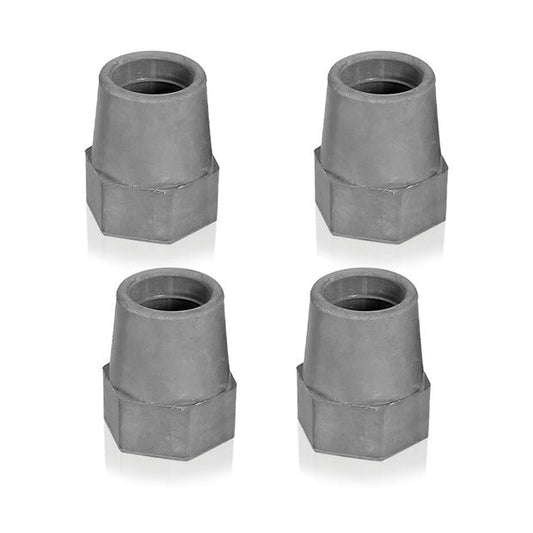 Vissco 0915C4 Rubber Tips/Shoes For Walker Plain (PACK OF 4)