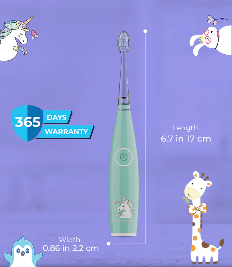Oracura KSB200 KidsCare Sonic Rechargeable Electric Toothbrush