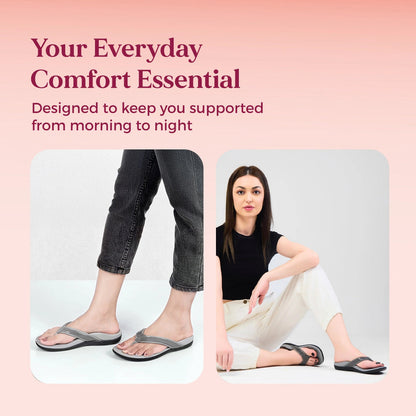 Soul Touch Bella - Grey Comfort Slippers