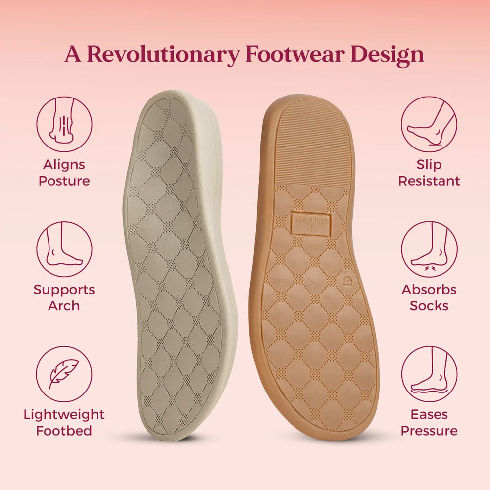 Soul Touch Bella - Grey Comfort Slippers