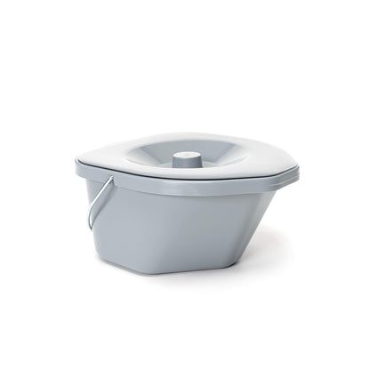 VERMEIREN 139 Commode Chair, Easy-to-Clean, Sturdy Frame, Upto 120Kg Weight Capacity