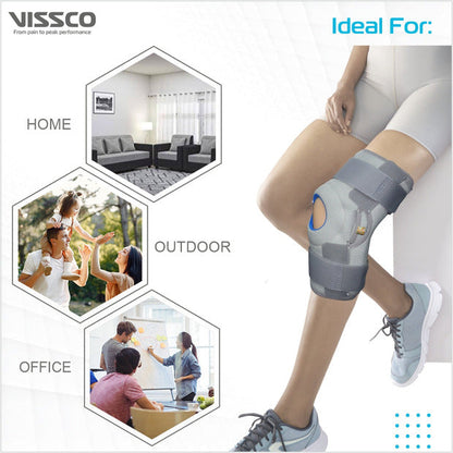 Vissco 1404B Neoprene Hinged Patella Knee Brace