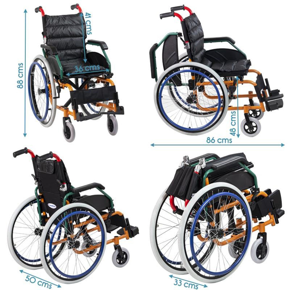 Kosmocare Elegant Junior RCS 402 Wheelchair