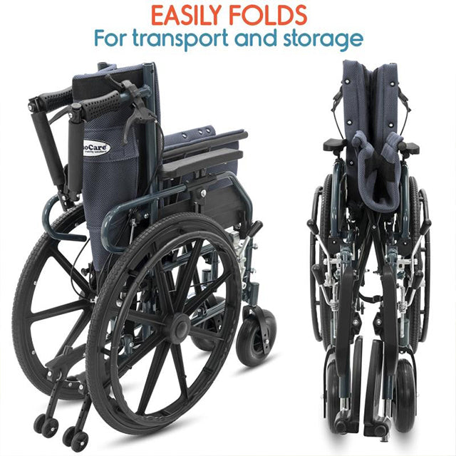 Kosmocare RCS306 Recliner Wheelchair On Rent