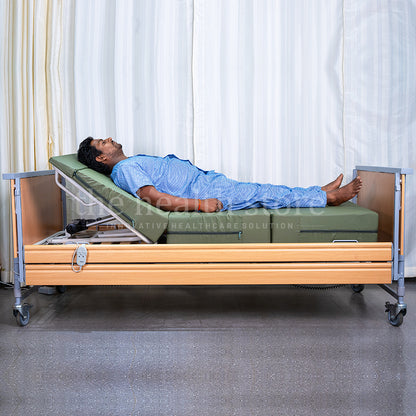 Motorized Backrest/Recliner Bed With Mattress On Rent