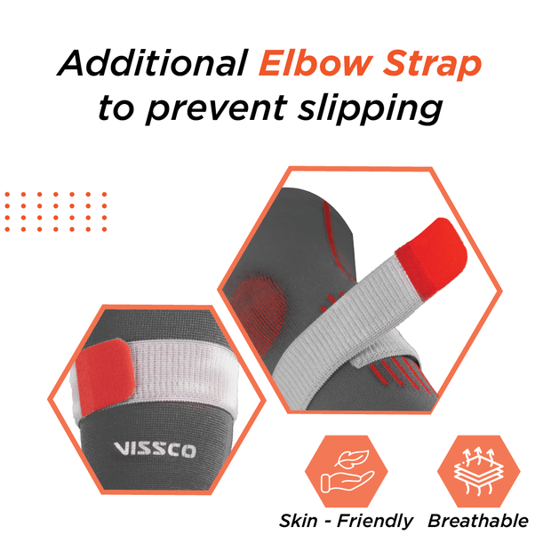 Vissco 2620 Elbow Support with Strap