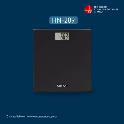 Omron HN-289-EBK Digital Weighing Scale with High Precision Sensor Technology