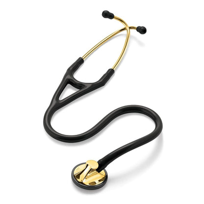 3M™ Littmann® Master Cardiology™ Stethoscope, Brass-Finish Chestpiece, Black Tube, 27 inch, 2175
