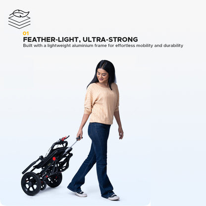 Frido Foldable Travel Wheelchair