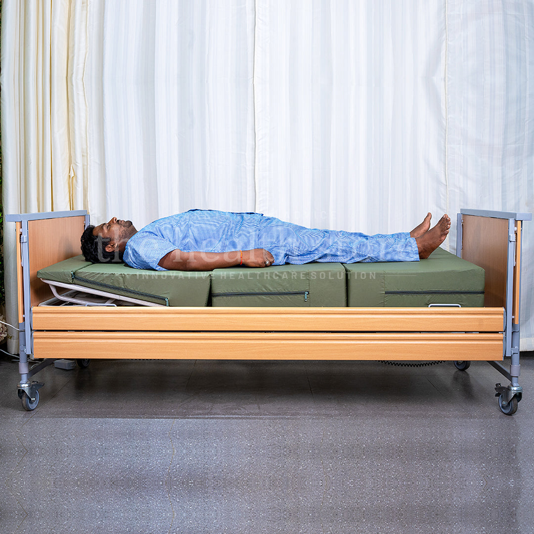 Motorized Backrest/Recliner Bed With Mattress On Rent