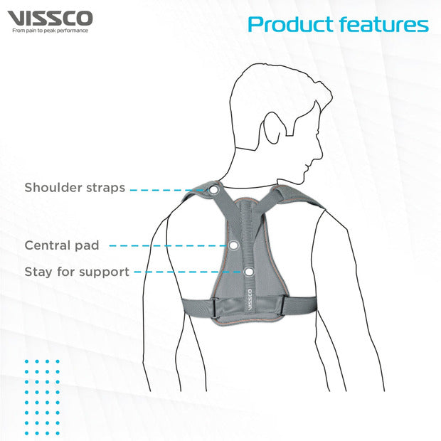 Vissco 0816 Clavicle Brace With Shoulder Sleeve