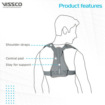 Vissco 0816 Clavicle Brace With Shoulder Sleeve