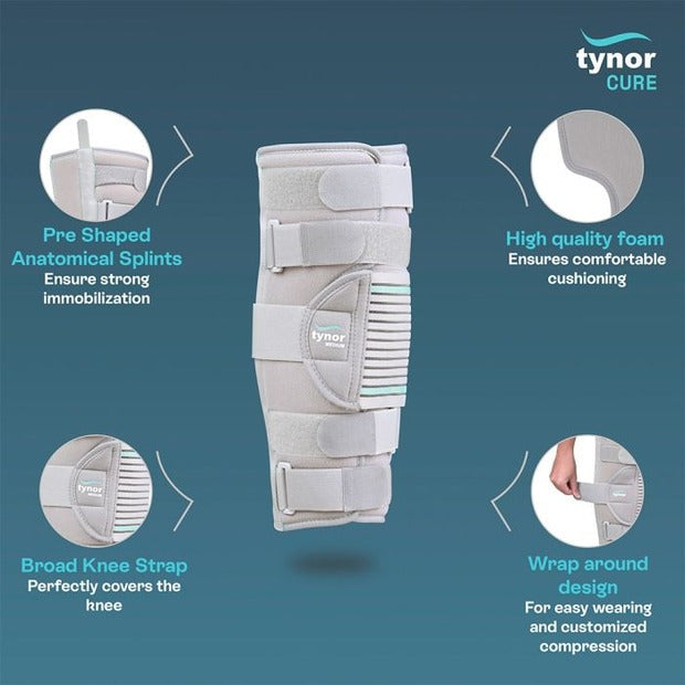 Tynor D13 Knee Immobiliser 14"/36cm