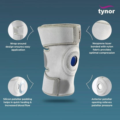 Tynor J05 Knee Wrap (Neoprene)