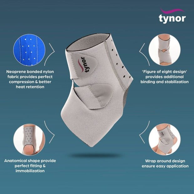 Tynor J16 Ankle Wrap (Neo)