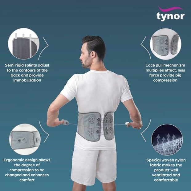 Tynor A30 Lacepull L.S Belt