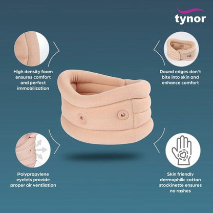 Tynor B02 Cervical Collar Soft with Support