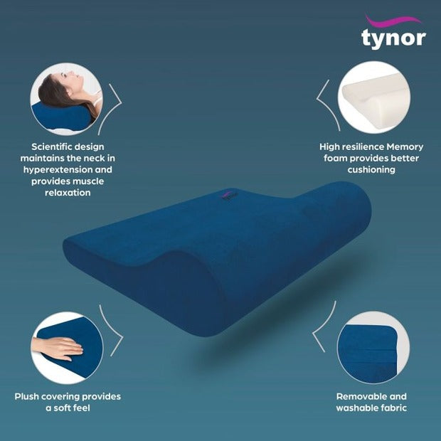 Tynor B30 Cervical Pillow Regular Memory Foam