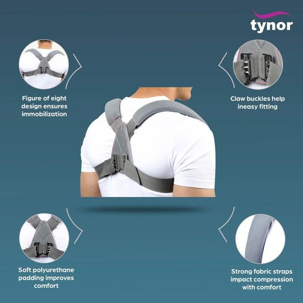 Tynor C04 Clavicle Brace with Buckle