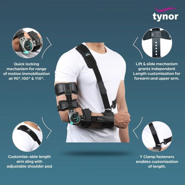 Tynor E46 ROM Elbow Brace