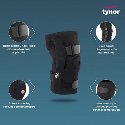 Tynor J15 Knee Wrap Hinged (Neo)