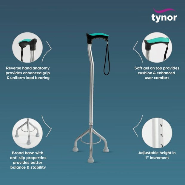 Tynor L32 Walking Stick Tripod