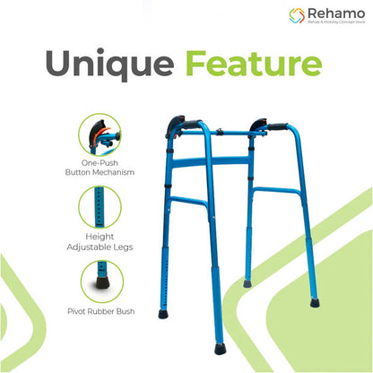 Rehamo Walkie Stair Premium Walker On Rent