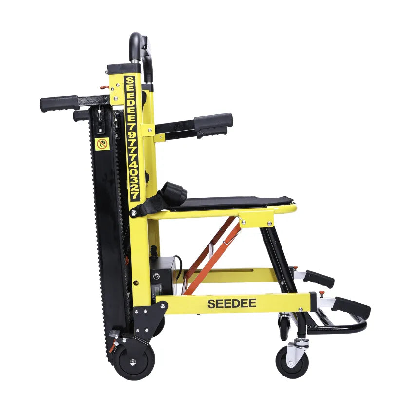 Seedee Regular - Stair Climbing Wheelchair, manual operation on floor and battery operated on stairs