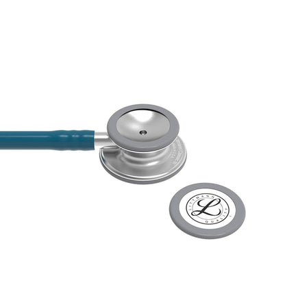 3M™ Littmann® Classic III™ Stethoscope, 5623, Standard-Finish Chestpiece, Caribbean Blue Tube, 27 in, 3 Each/Case