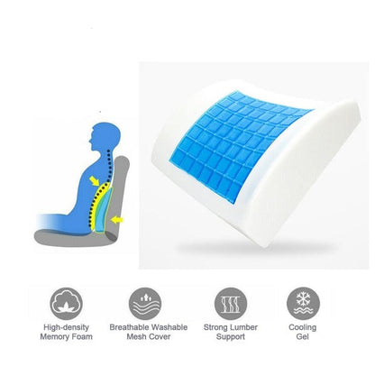 Star Back Support Pillow Gel