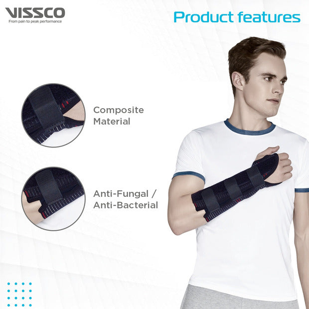 Vissco 0644 Elastic Wrist Support (21cms)